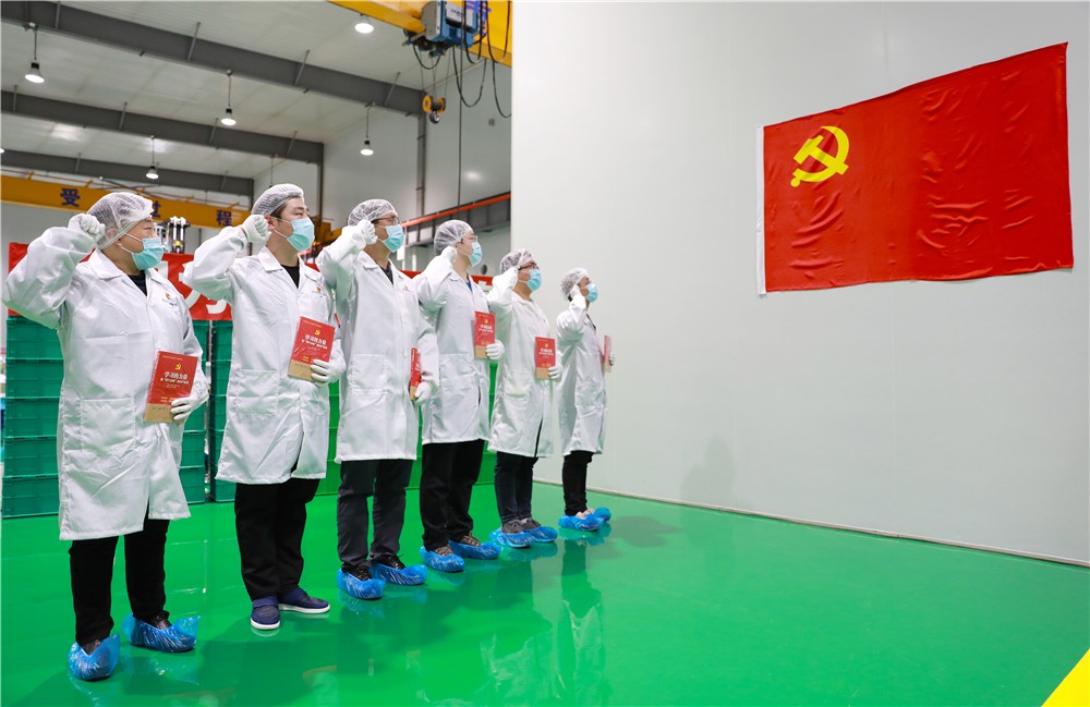 為國(guó)為民 勇戰(zhàn)不息 ——新松公司戰(zhàn)疫“先鋒”火線入黨